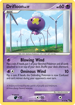 Drifloon 6/17 Pokémon card from POP 6 for sale at best price