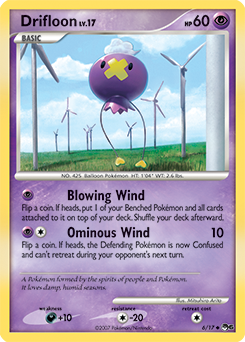 Carte Pokémon Drifloon 6/17 de la série POP 6 en vente au meilleur prix