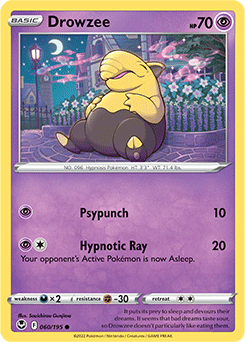 Drowzee 060/195 Pokémon card from Silver Tempest for sale at best price