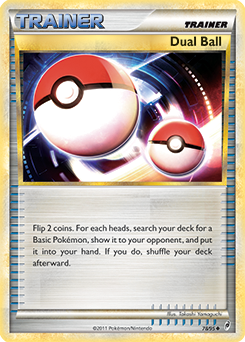 Dual Ball 78/95 Pokémon card from Call of Legends for sale at best price