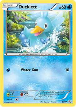 Ducklett BW17 Pokémon card from Back & White Promos for sale at best price