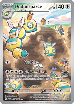 Dudunsparce 229/193 Pokémon card from Paldea Evolved for sale at best price
