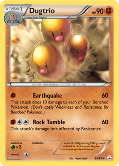 Dugtrio 39/83 Pokémon card from Generations for sale at best price