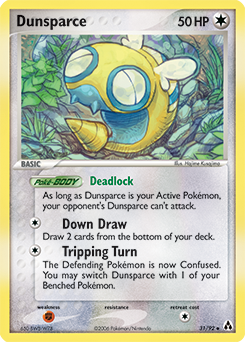 Dunsparce 31/92 Pokémon card from Ex Legend Maker for sale at best price