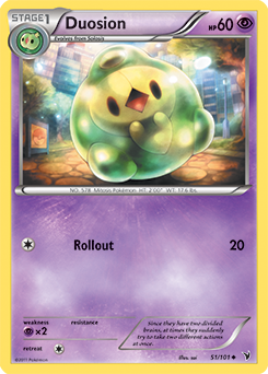 Duosion 51/101 Pokémon card from Noble Victories for sale at best price