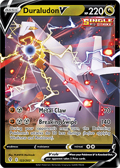 Duraludon V 122/203 Pokémon card from Evolving Skies for sale at best price