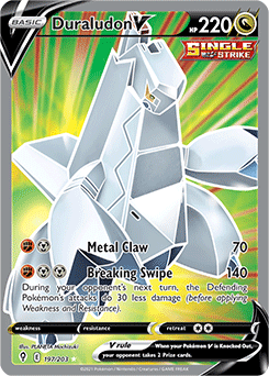 Duraludon V 197/203 Pokémon card from Evolving Skies for sale at best price