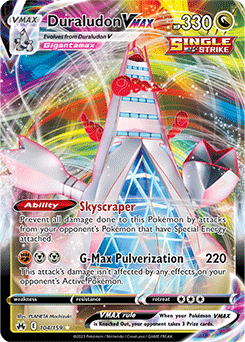 Duraludon VMAX 104/159 Pokémon card from Crown Zenith for sale at best price