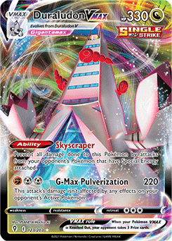 Duraludon VMAX 123/203 Pokémon card from Evolving Skies for sale at best price
