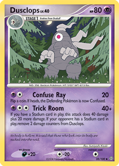 Dusclops 35/100 Pokémon card from Stormfront for sale at best price