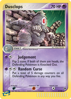 Dusclops 4/100 Pokémon card from Ex Sandstorm for sale at best price