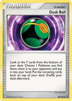 Dusk Ball 80/100 Pokémon card from Majestic Dawn for sale at best price