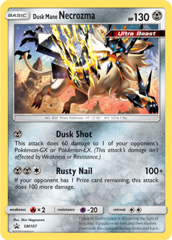 Dusk Mane Necrozma SM107 Pokémon card from Sun and Moon Promos for sale at best price