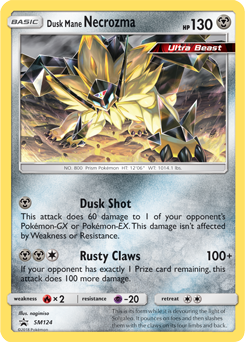 Dusk Mane Necrozma SM124 Pokémon card from Sun and Moon Promos for sale at best price