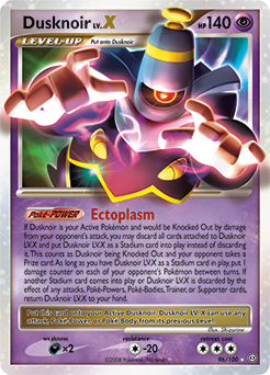 Dusknoir LV.X 96/100 Pokémon card from Stormfront for sale at best price