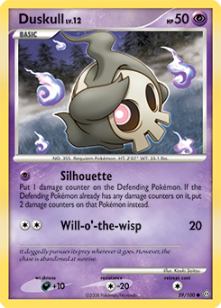 Duskull 59/100 Pokémon card from Stormfront for sale at best price