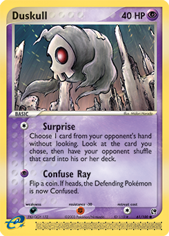 Duskull 61/100 Pokémon card from Ex Sandstorm for sale at best price