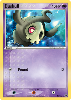 Duskull 46/106 Pokémon card from Ex Emerald for sale at best price