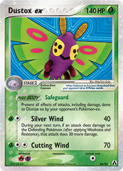 Dustox EX 86/92 Pokémon card from Ex Legend Maker for sale at best price