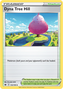 Dyna Tree Hill 135/198 Pokémon card from Chilling Reign for sale at best price