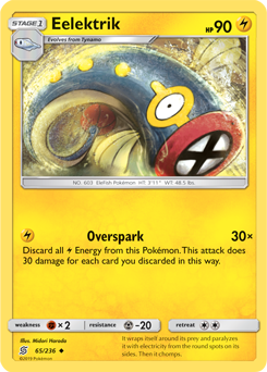 Eelektrik 65/236 Pokémon card from Unified Minds for sale at best price