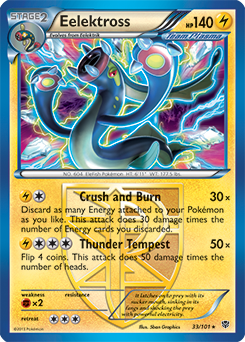 Eelektross 33/101 Pokémon card from Plasma Blast for sale at best price