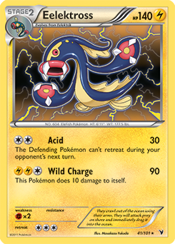 Eelektross 41/101 Pokémon card from Noble Victories for sale at best price