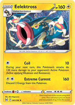 Eelektross 061/196 Pokémon card from Lost Origin for sale at best price