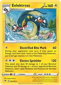 Eelektross 059/185 Pokémon card from Vivid Voltage for sale at best price