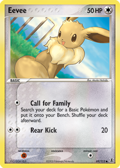 Eevee 69/113 Pokémon card from Ex Delta Species for sale at best price