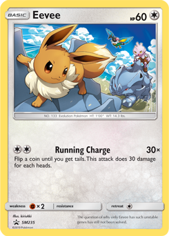 Eevee SM235 Pokémon card from Sun and Moon Promos for sale at best price
