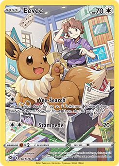Eevee TG11/TG30 Pokémon card from Brilliant Stars for sale at best price