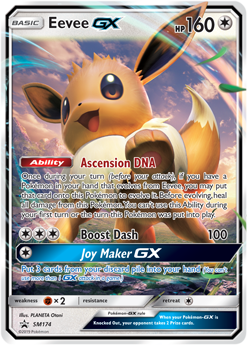 Eevee GX SM174 Pokémon card from Sun and Moon Promos for sale at best price