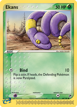Ekans 64/100 Pokémon card from Ex Sandstorm for sale at best price