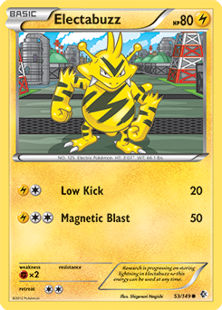 Electabuzz 53/149 Pokémon card from Boundaries Crossed for sale at best price