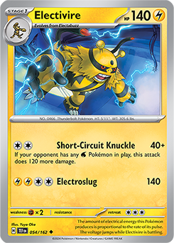 Electivire 54/162 Pokémon card from Temporal Forces for sale at best price