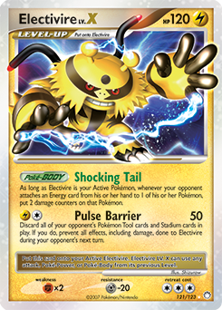 Electivire LV.X 121/123 Pokémon card from Mysterious Treasures for sale at best price