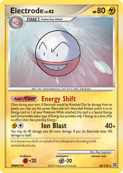 Electrode 26/132 Pokémon card from Secret Wonders for sale at best price