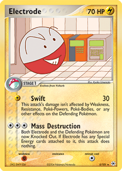 Carte Pokémon Electrode 5/101 de la série Ex Légendes Oubliées en vente au meilleur prix