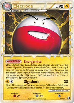 Electrode 93/102 Pokémon card from Triumphant for sale at best price