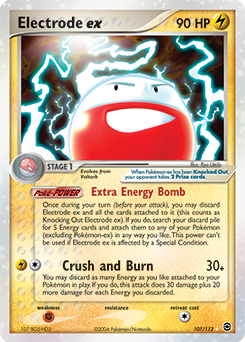 Electrode EX 107/112 Pokémon card from Ex Fire Red Leaf Green for sale at best price