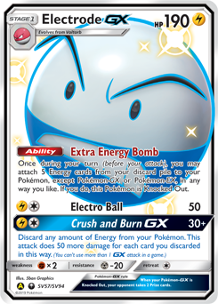 Electrode GX SV57/SV94 Pokémon card from Hidden Fates for sale at best price