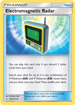 Electromagnetic Radar 169/214 Pokémon card from Unbroken Bonds for sale at best price