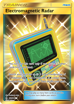 Carte Pokémon Radar Électromagnétique 230/214 de la série Alliance Infallible en vente au meilleur prix