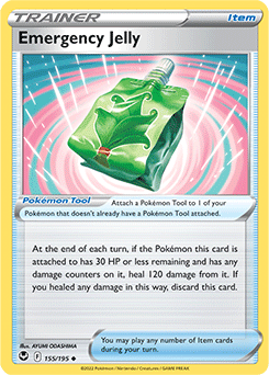 Emergency Jelly 155/195 Pokémon card from Silver Tempest for sale at best price