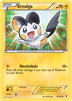 Emolga 37/101 Pokémon card from Noble Victories for sale at best price