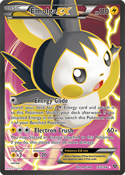 Emolga EX 143/146 Pokémon card from X&Y for sale at best price