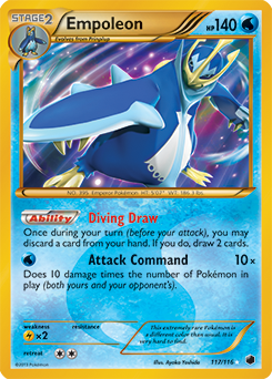 Empoleon 117/116 Pokémon card from Plasma Freeze for sale at best price