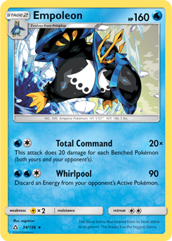 Empoleon 34/156 Pokémon card from Untra Prism for sale at best price