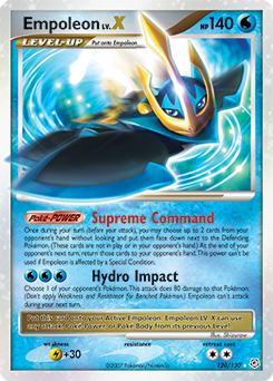 Empoleon LV.X 120/130 Pokémon card from Diamond & Pearl for sale at best price